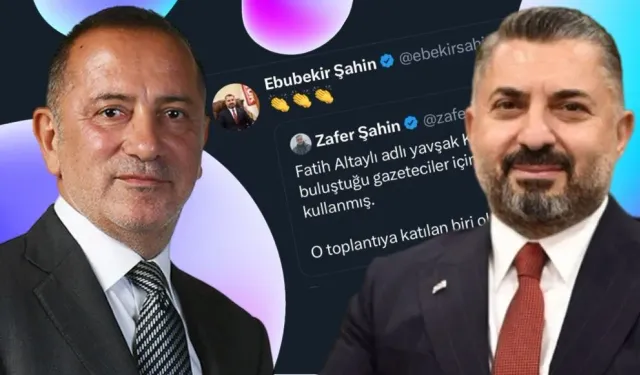 RTÜK Başkanı Ebubekir Şahin'den, Fatih Altaylı'ya inanılmaz sözler: 'Şizofren saplantıları var...'