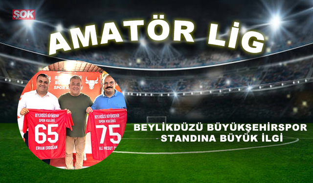 Beylikdüzü Büyükşehirspor standına büyük ilgi