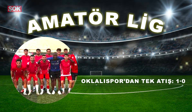 Oklalıspor’dan tek atış: 1-0