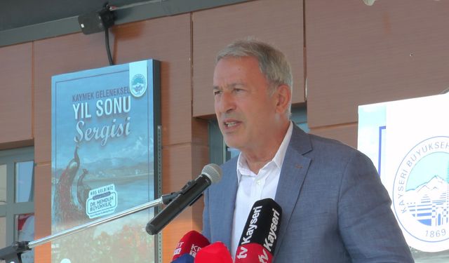 Hulusi Akar: "İnsanların sokağa çıkması lazım