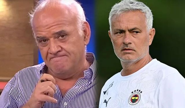 Ahmet Çakar'dan Jose Mourinho'ya sert eleştiri! Mourinho'nun bu davranışı...