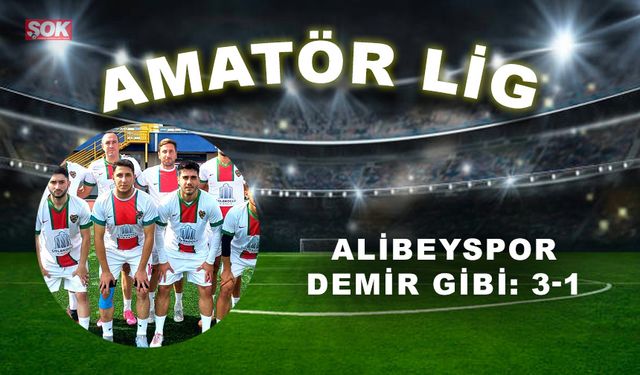 Alibeyspor demir gibi: 3-1