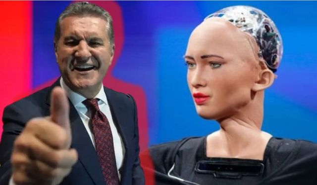 Mustafa Sarıgül 'Allah canını almasın' dedi: Robot Sophia'ya bakın ne tavsiye etti!