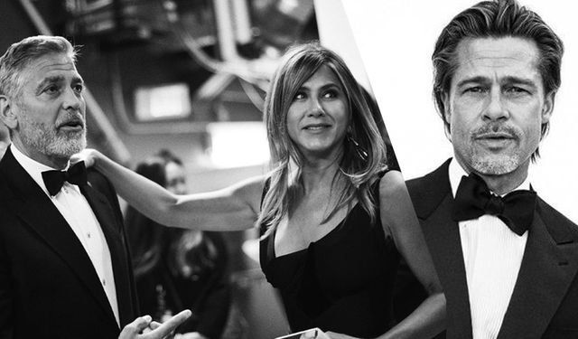 George Clooney Brad Pitt'i seçti! Jennifer Aniston üzgün