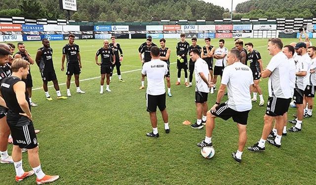 Beşiktaş, Trabzonspor maçı hazırlıklarına devam etti