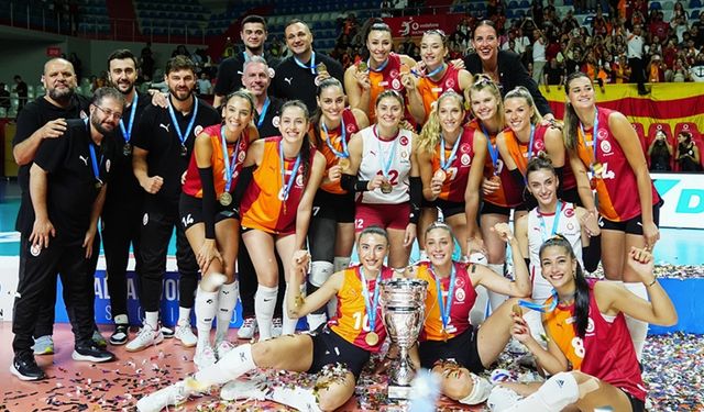 Galatasaray Daikin 2024 Balkan Kupası'nda şampiyon oldu