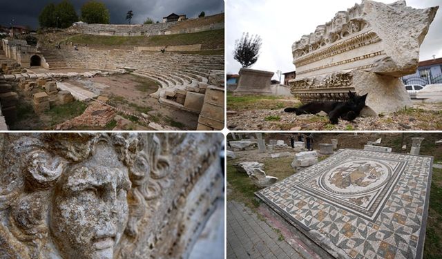 Düzce'de antik kentteki kazı çalışmalarıyla tarihin izi sürülüyor