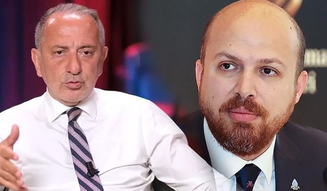 Bilal Erdoğan'ın sözlerine  Fatih Altaylı'dan yanıt geldi!