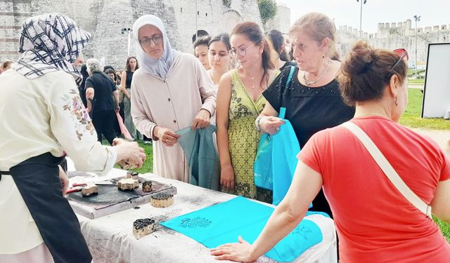 Fatih Belediyesi'nden örgü festivali