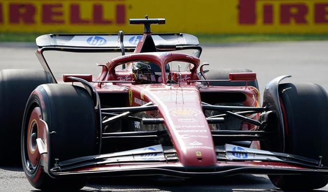 Formula 1'de İtalya Grand Prix'sini Charles Leclerc kazandı