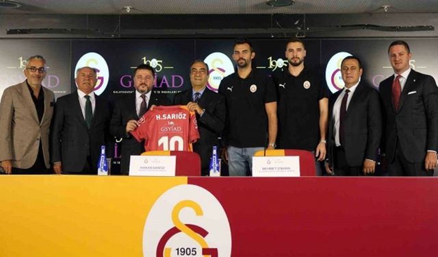 Galatasaray Erkek Voleybol Takımı’nın sırt sponsoru GSYİAD oldu