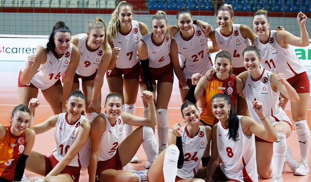 Galatasaray Kadın Voleybol Takımı, Balkan Kupası’nda finale yükseldi