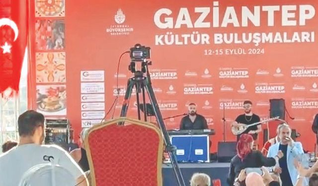 Gaziantep kültürü İstanbul'da yaşandı