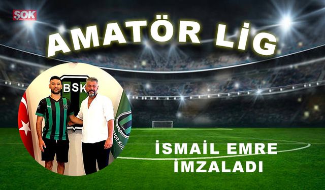 İsmail Emre imzaladı