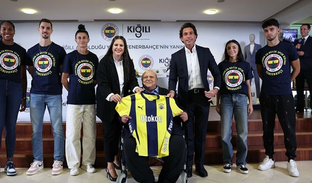 Fenerbahçe'nin resmi giyim sponsoru Kiğılı oldu