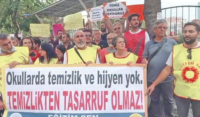 Okullarda temizlik için tehlike çanları