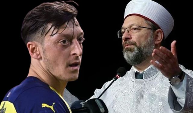 Mesut Özil ile Ali Erbaş bakın nerede buluştu?