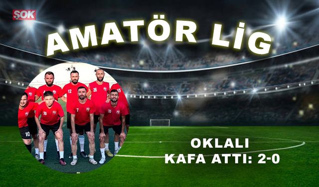 Oklalı kafa attı: 2-0