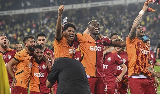 Galatasaray'dan Kadıköy'de galibiyet sevinci