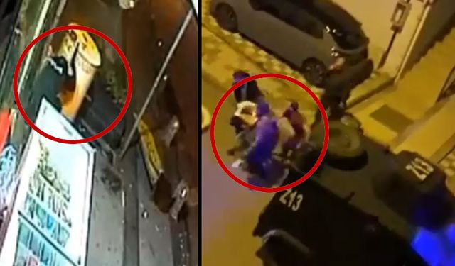 Ümraniye’de dehşet anı kamerada! Bir polis şehit olurken, biri polis iki kişi yaralandı