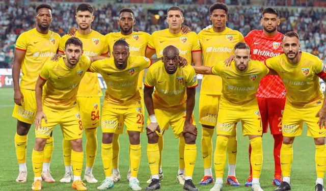 Kayserispor ilk puanını aldı