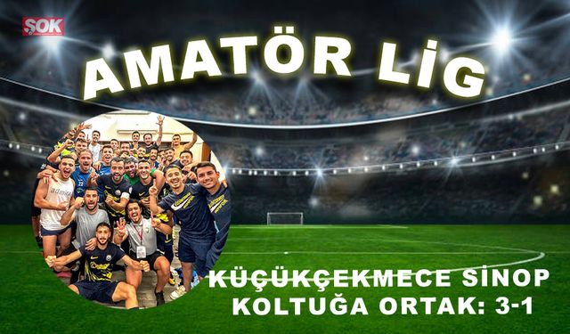 Küçükçekmece Sinop koltuğa ortak: 3-1