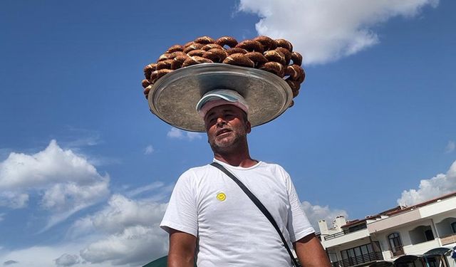 Edirneli simitçinin Trakya şivesiyle esprili mesaisi