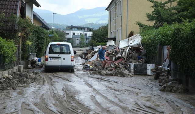 Avusturya’da sel tehlikesi nedeniyle 24 yerleşim yeri afet bölgesi ilan edildi