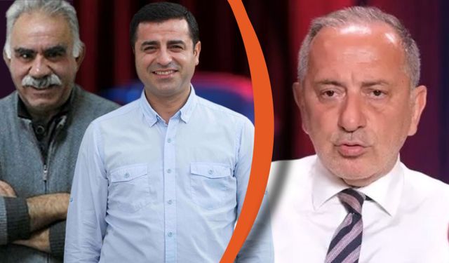 Fatih Altaylı'dan çarpıcı Selahattin Demirtaş yorumu: 'Hapiste yatmasını isteyen Abdullah Öcalan'