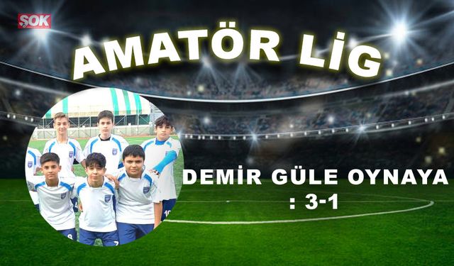 Demir güle oynaya: 3-1