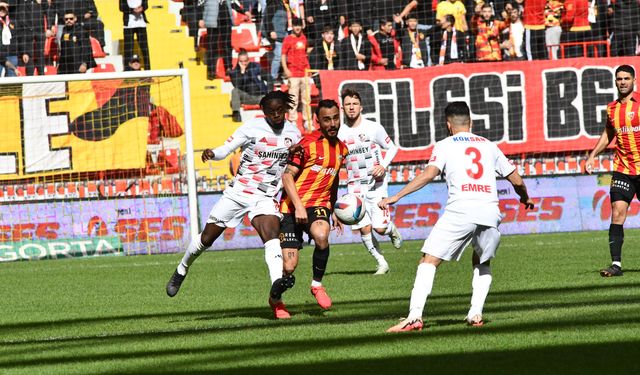 Kayserispor, Gaziantep FK ile yenişemedi