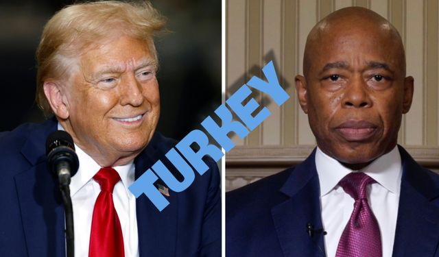 Donald Trump'tan Türkiye'den rüşvet almakla suçlanan Eric Adams'a 'Hindi' esprisi!