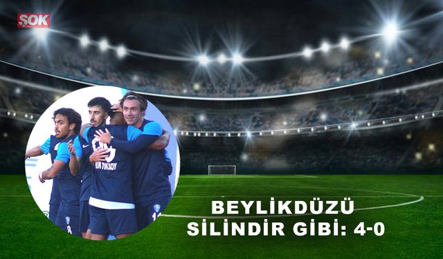 Beylikdüzü silindir gibi: 4-0