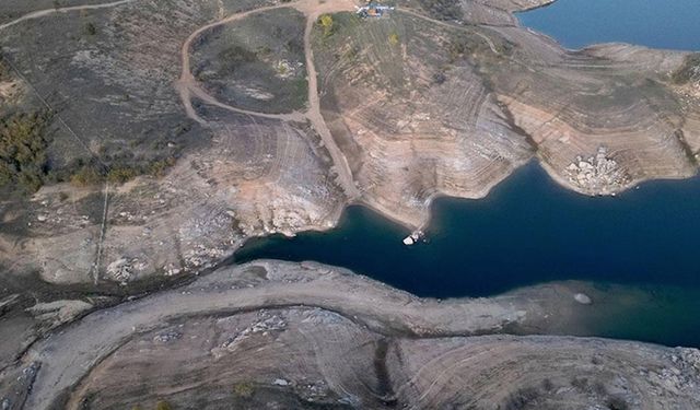 Kırklareli Barajı'nın doluluk oranı yüzde 30'a düştü