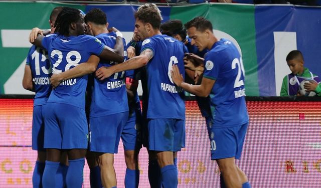 Çaykur Rizespor sahasında Antalyaspor'u yendi