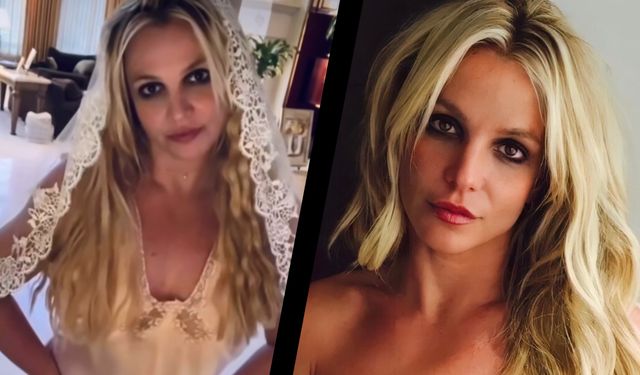 Britney Spears yeniden gelinlik giydi: Kendiyle evlendi!