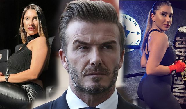 Elif Karaarslan iyice aştı: Şimdi Beckham düşünsün!