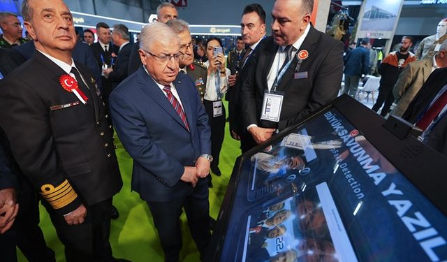 Milli Savunma Bakanı Güler, SAHA EXPO 2024 Fuarı'nı gezdi