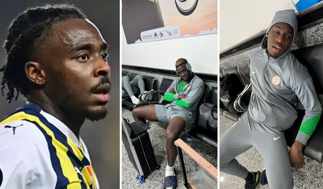 Fenerbahçeli futbolcu Bright Osayi Samuel Libya'da mahsur kaldı!