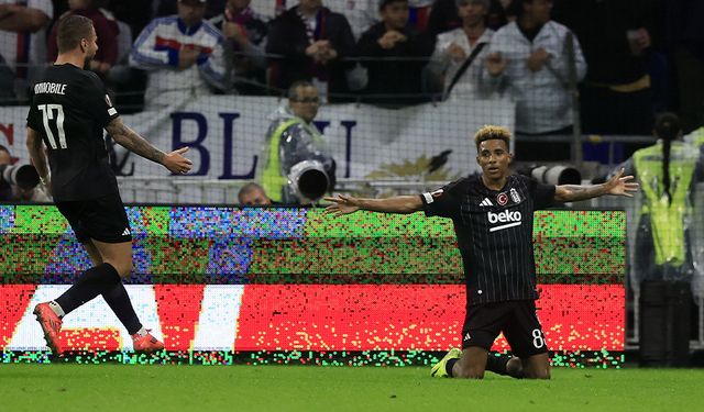 Beşiktaş, Lyon'u darmadağın etti