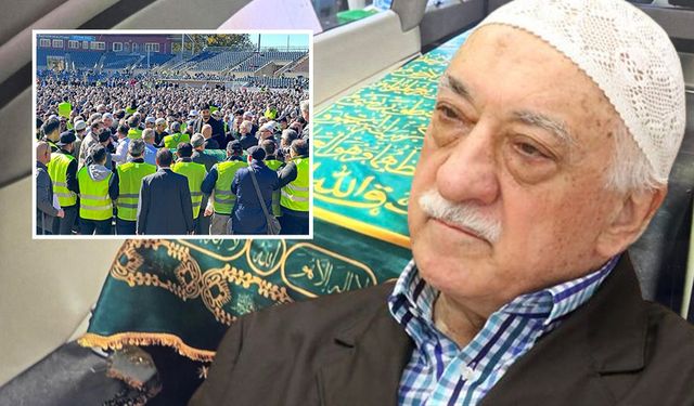 Fetullah Gülen'in cenaze töreni stadyumda yapıldı: Gömülüyor!