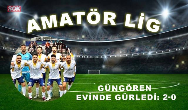 Güngören evinde gürledi: 2-0