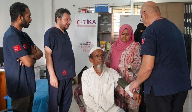 TİKA'dan Bangladeş'teki Arakanlı Müslümanlara sağlık yardımı