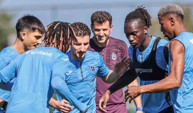 Trabzonspor, Hatayspor maçı hazırlıklarını tamamladı