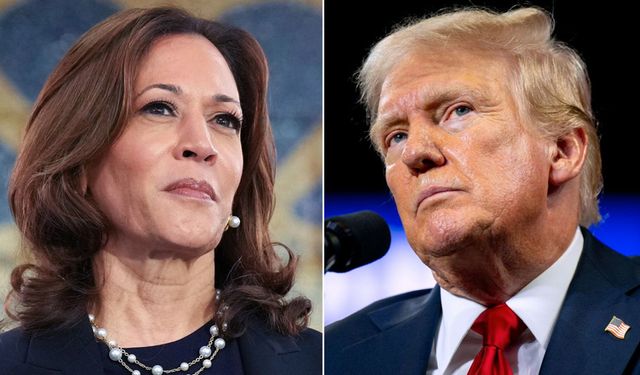 Trump ve Harris tabelaları çalınıyor