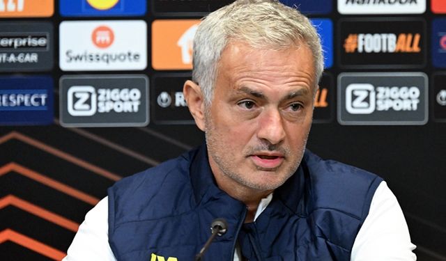 Mourinho: Pazar gününden beri bu maç için hazırlanıyoruz