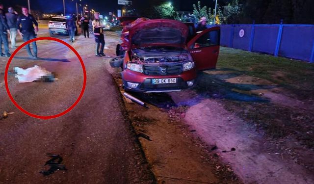 Tekirdağ Çorlu'da feci kaza! 3 kişi hayatını kaybetti!