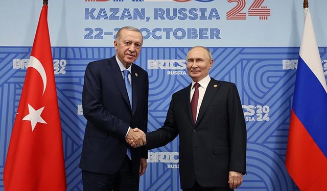 Cumhurbaşkanı Erdoğan, Rusya Devlet Başkanı Putin ile bir araya geldi