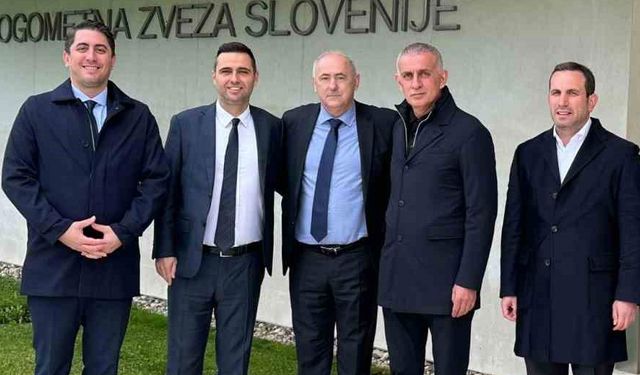 TFF Başkanı Hacıosmanoğlu’ndan, Slovenya Futbol Federasyonu’na ziyaret