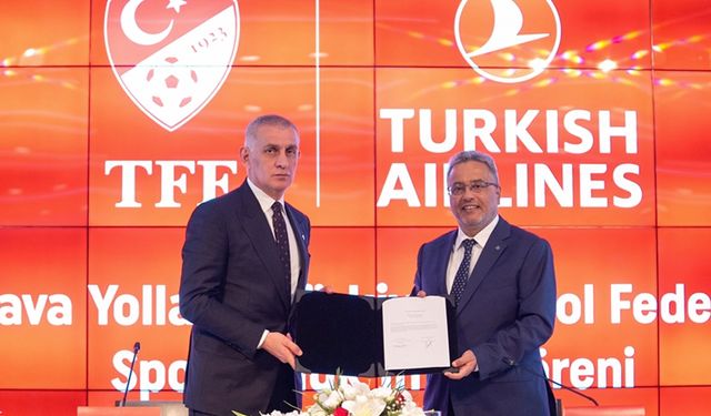 THY ile TFF arasında sponsorluk anlaşması imzalandı